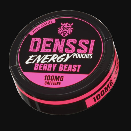 DENSSI Berry Beast - 100mg - Energy Pouches