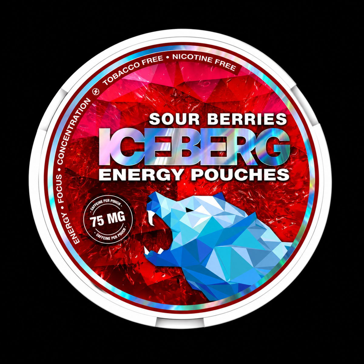 ICEBERG ENERGY Sweet Mint- 75mg - Energy Pouches
