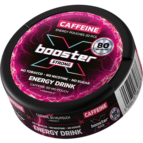 X-Booster Energy Drink - 80mg - Energy pouches