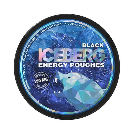 ICEBERG ENERGY Black - 150mg - Energy Pouches