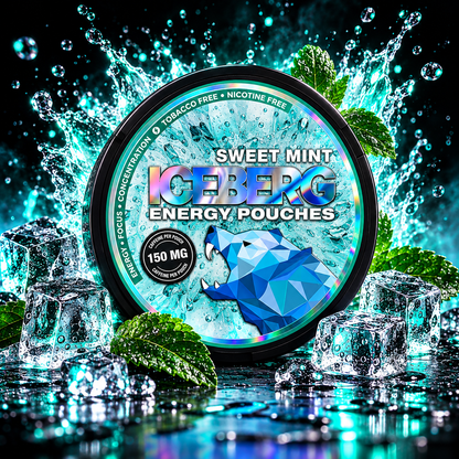 ICEBERG ENERGY Sweet Mint- 150mg - Energy Pouches