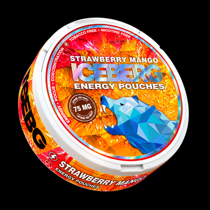 ICEBERG ENERGY Strawberry Mango - 70mg - Energy Pouches