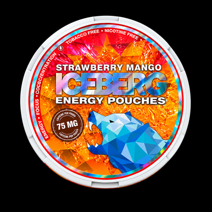 ICEBERG ENERGY Strawberry Mango - 70mg - Energy Pouches
