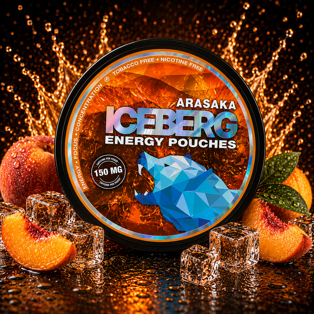 ICEBERG ENERGY Arasaka- 150mg - Energy Pouches