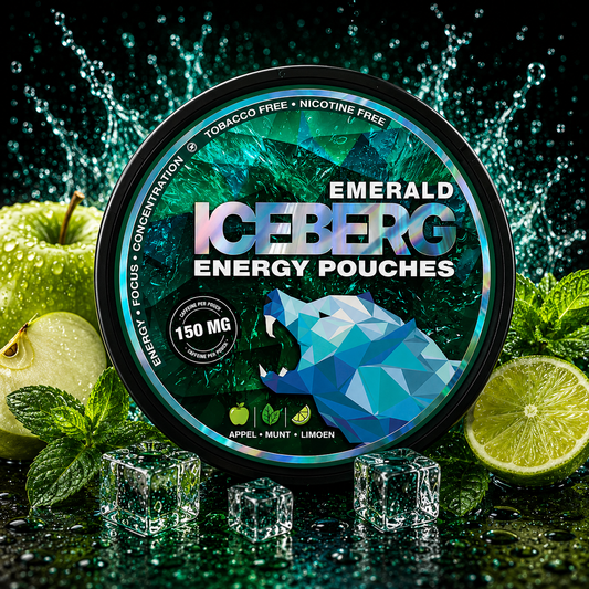 ICEBERG ENERGY Emerald - 150mg - Energy Pouches