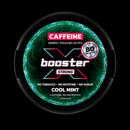 X-Booster Coolmint- 80mg - Energy pouches