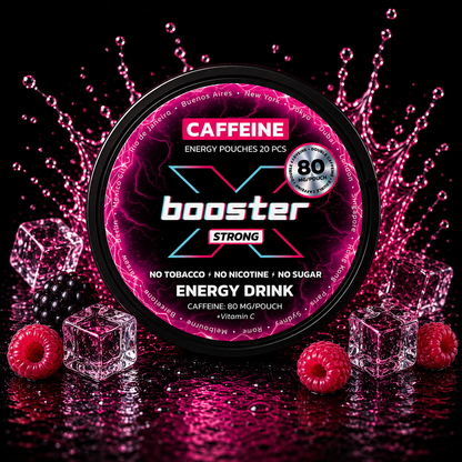 X-Booster Energy Drink - 80mg - Energy pouches