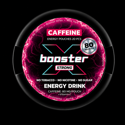 X-Booster Energy Drink - 80mg - Energy pouches