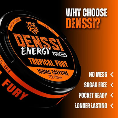 DENSSI Tropical Fury - 100mg - Energy Pouches