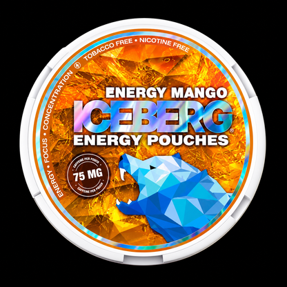 ICEBERG ENERGY Mango 75mg - Energy Pouches