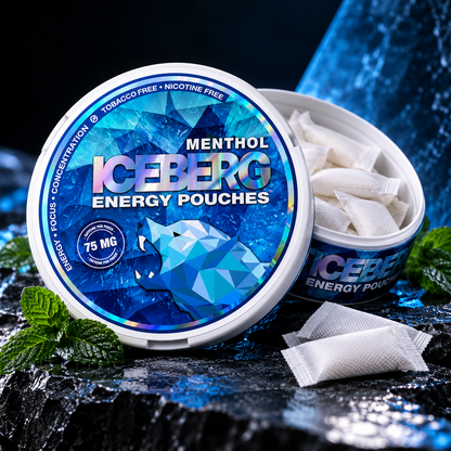 ICEBERG ENERGY Menthol 75mg - Energy Pouches