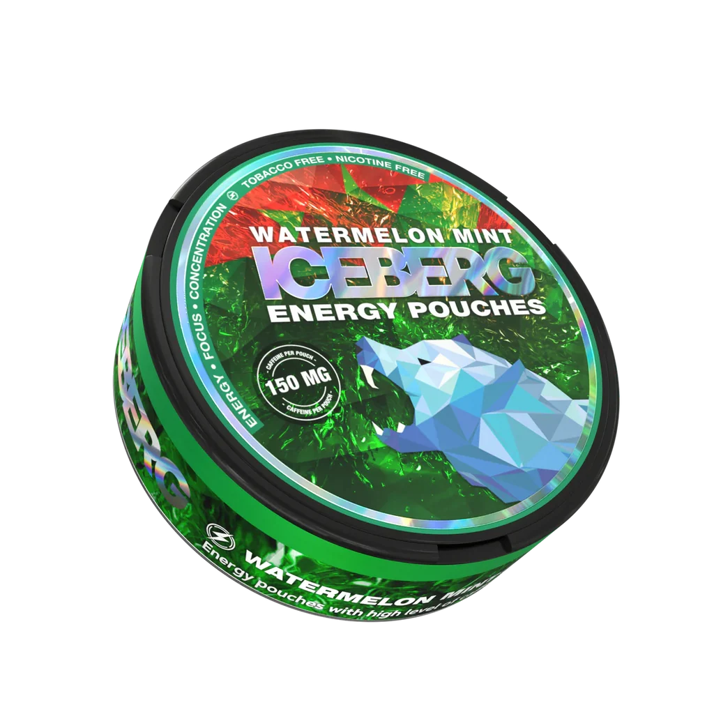 ICEBERG ENERGY Watermelon Mint- 150mg - Energy Pouches