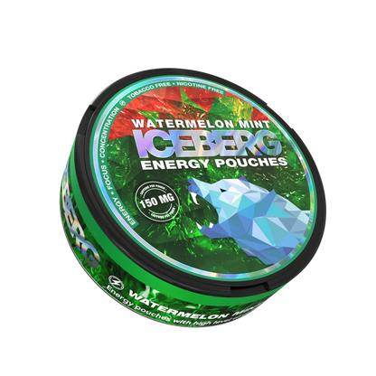 ICEBERG ENERGY Watermelon Mint- 150mg - Energy Pouches