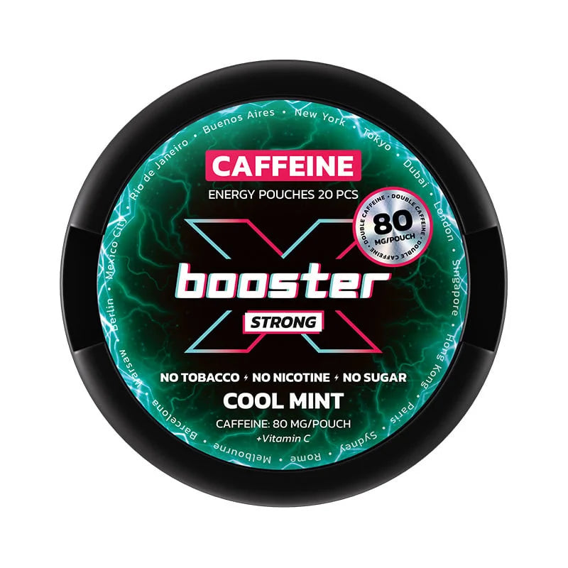 X-Booster Coolmint- 80mg - Energy pouches