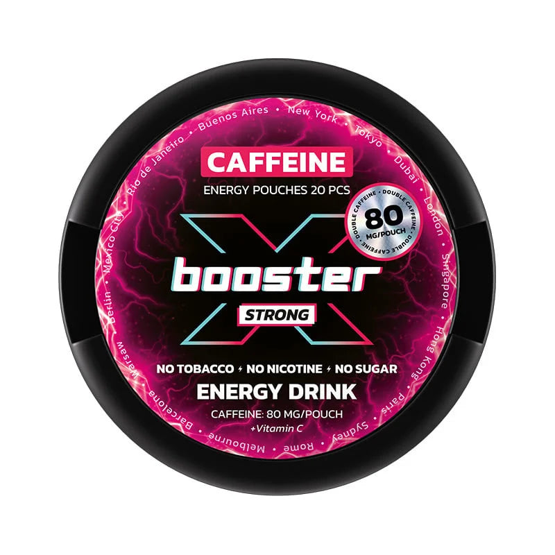 X-Booster Energy Drink - 80mg - Energy pouches