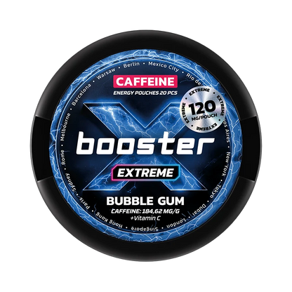 X-Booster Bubblegum -120 mg - Energy Pouches