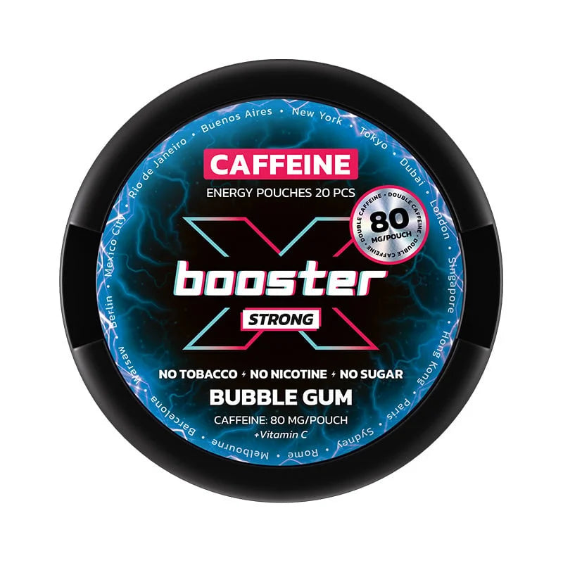 X-Booster Bubblegum - 80mg - Energy pouches
