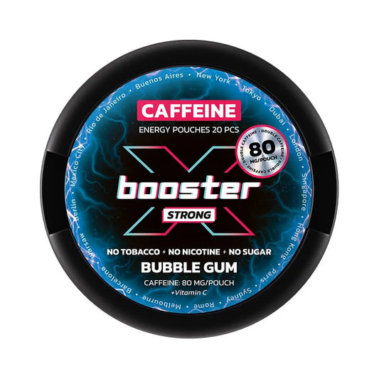 X-Booster Bubblegum - 80mg - Energy pouches